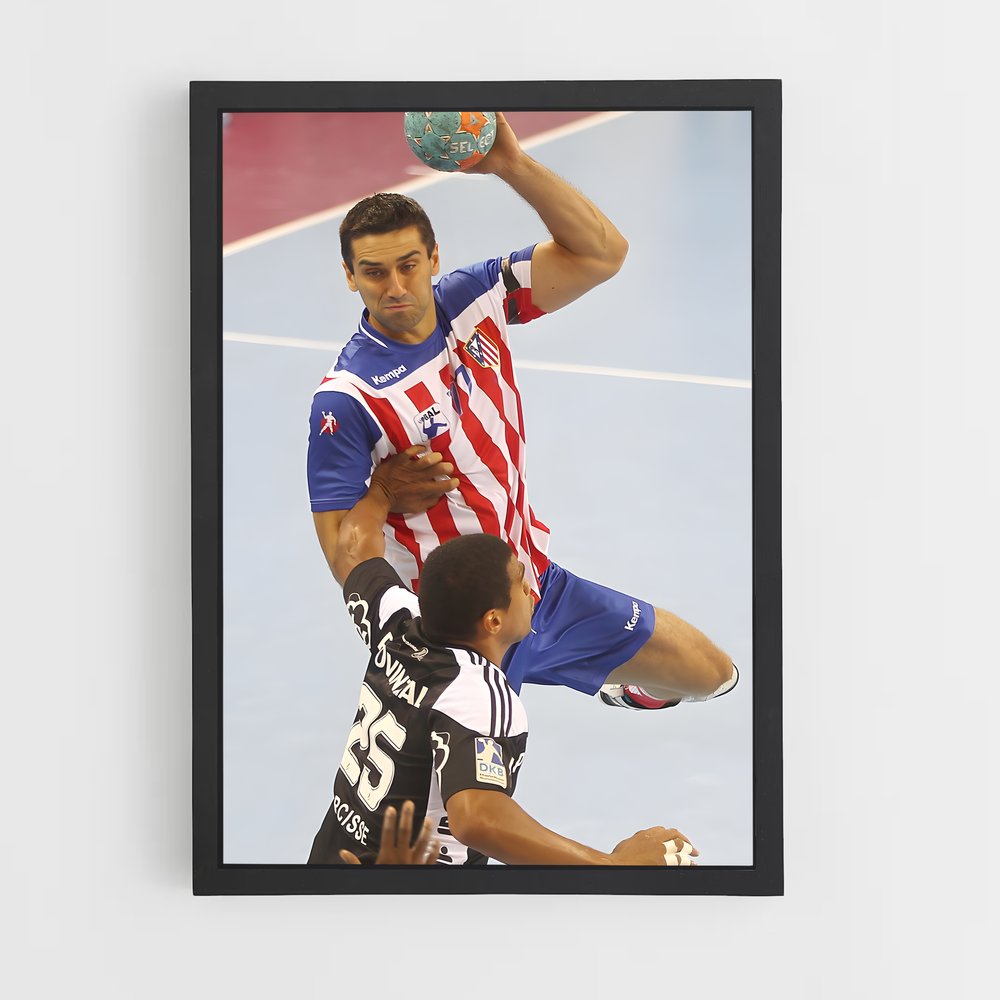 Poster Kiril lazarov – affiche Handball (vue 2)